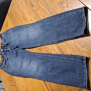 SILVER Jeans Womens  27 X 29 BLUE BOYFRIEND Preowned Used Denim Pants
